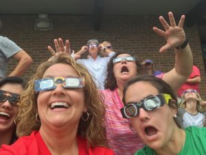 NCE watching the Eclipse